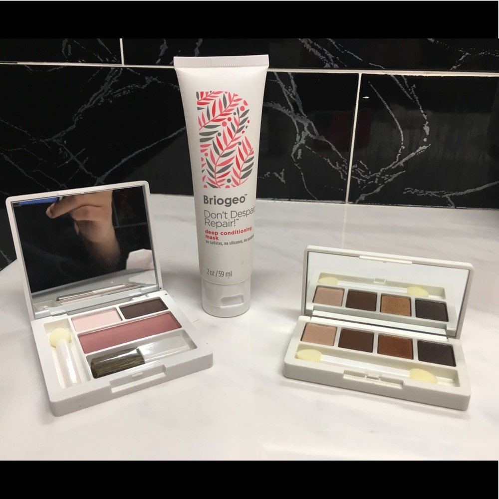 Eyeshadow and face mask